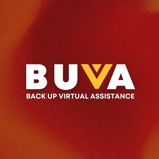 BUVA — Back Up Virtual Assistance logo